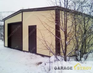 Гараж — мастерская размером 6х8х3м. вид 2