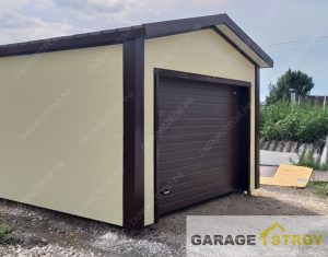 Гараж из сэндвич-панелей 7х4м. вид 5