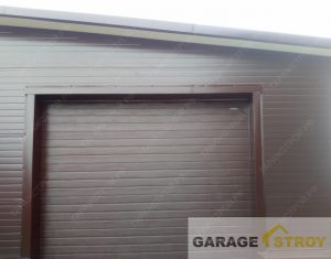 Быстровозводимый гараж размером 15х14,5м вид 2