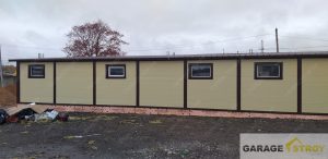 Быстровозводимое здание из сэндвич-панелей  размером 8х20м. вид 5