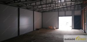 Здание склада из сэндвич панелей 6.5 х 12.5 х 3м. вид 4