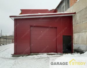 Склад из сэндвич-панелей размером 6х6.5х4м. вид 2