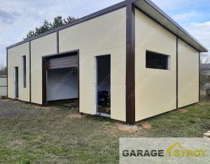 Гаражный бокс по автосервис 7х11м вид 2