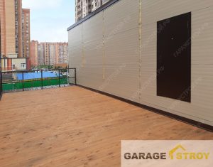 Двухэтажный автосервис на крыше автомойки вид 10