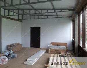 Двухэтажный автосервис на крыше автомойки вид 23