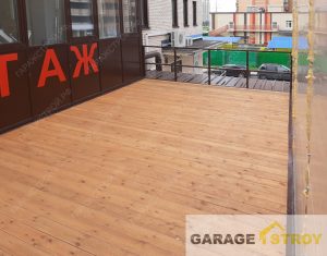 Двухэтажный автосервис на крыше автомойки вид 29