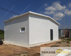 Гараж на 2 авто размером 7х9.5х3.6м. вид 4