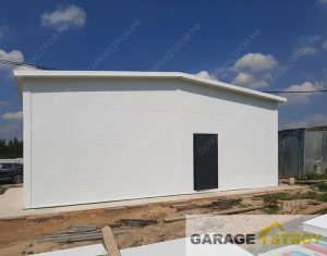 Гараж на 2 авто размером 7х9.5х3.6м. вид 6