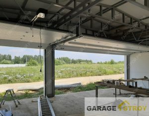 Гараж на 2 авто размером 7х9.5х3.6м. вид 9