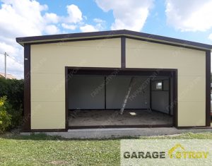 Гараж размером 6х7х3м. вид 1