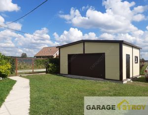 Гараж размером 6х7х3м. вид 4