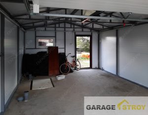 Гараж на 1 машину с хозблоком 8х4,5м. вид 5