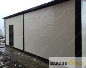 Гараж 6х8х3м из сэндвич-панелей. вид 3