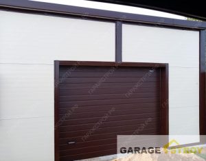 Гараж 6х5м с односкатной кровлей вид 3