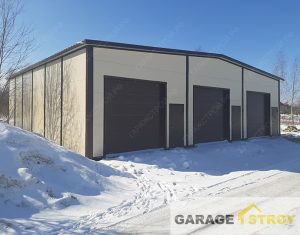 Здание свободного назначения 15х15х4м. вид 2