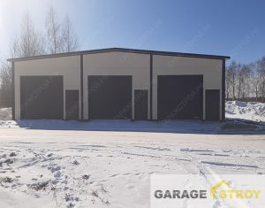 Здание свободного назначения 15х15х4м. вид 3