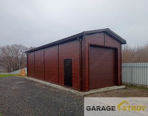 Гараж для лодки 12x4x3,6м. вид 2