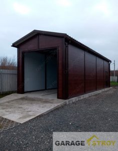 Гараж для лодки 12x4x3,6м. вид 3