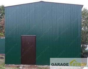 Автосервис / СТО из сэндвич-панелей 5*7м H=4м вид 3