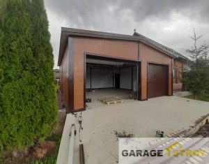 Гараж на 2 машины 8x8x3m под дерево вид 2