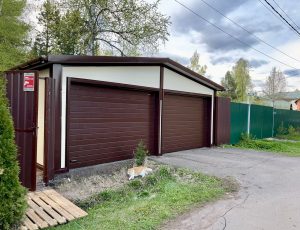 Гараж на 2 машины 6*7м вид 1