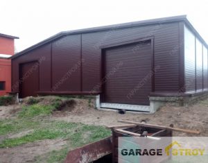 Быстровозводимый склад из сэндвич-панелей под ключ